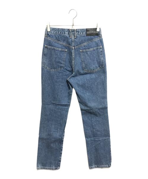 JOHN LAWRENCE SULLIVAN（ジョン ローレンス サリバン）JOHN LAWRENCE SULLIVAN (ジョン ローレンス サリバン) WASHED DENIM ZIPPED PANTS インディゴ サイズ:44の古着・服飾アイテム