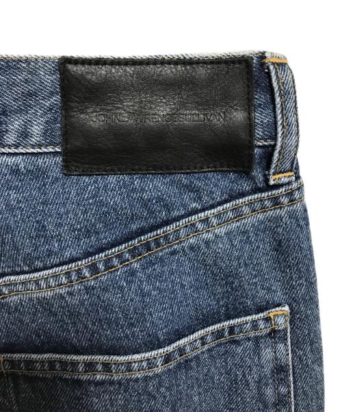 JOHN LAWRENCE SULLIVAN（ジョン ローレンス サリバン）JOHN LAWRENCE SULLIVAN (ジョン ローレンス サリバン) WASHED DENIM ZIPPED PANTS インディゴ サイズ:44の古着・服飾アイテム