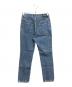 JOHN LAWRENCE SULLIVAN (ジョン ローレンス サリバン) WASHED DENIM ZIPPED PANTS インディゴ サイズ:44：14000円