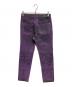 JOHN LAWRENCE SULLIVAN (ジョン ローレンス サリバン) 5POCKET FLOCKED DENIM PANTS パープル サイズ:44：11000円