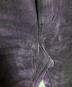 中古・古着 JOHN LAWRENCE SULLIVAN (ジョン ローレンス サリバン) 5POCKET FLOCKED DENIM PANTS パープル サイズ:44：11000円