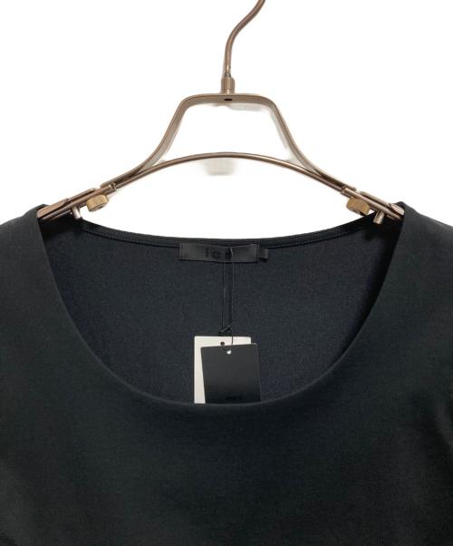 icB（アイシービー）icB (アイシービー) スーペリアジャージー Uネックプルオーバー ブラック サイズ:Sの古着・服飾アイテム