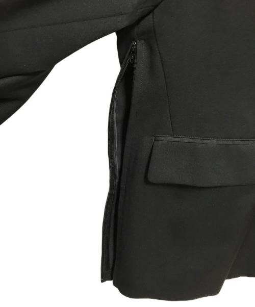 MAISON SPECIAL（メゾンスペシャル）MAISON SPECIAL (メゾンスペシャル) Wool Mix Smooth Prime-Over Peaked Lapel Double Tailored Jacket ブラック サイズ:2の古着・服飾アイテム