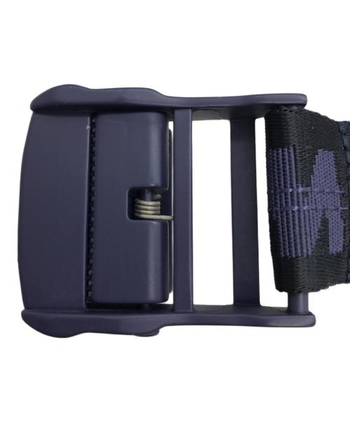 OFFWHITE（オフホワイト）OFFWHITE (オフホワイト) INDUSTRIAL BELT ブラック×パープルの古着・服飾アイテム