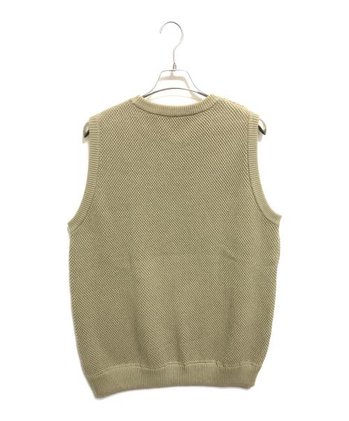 crepuscule（クレプスキュール）crepuscule (クレプスキュール) ニットベスト ベージュ サイズ:1の古着・服飾アイテム