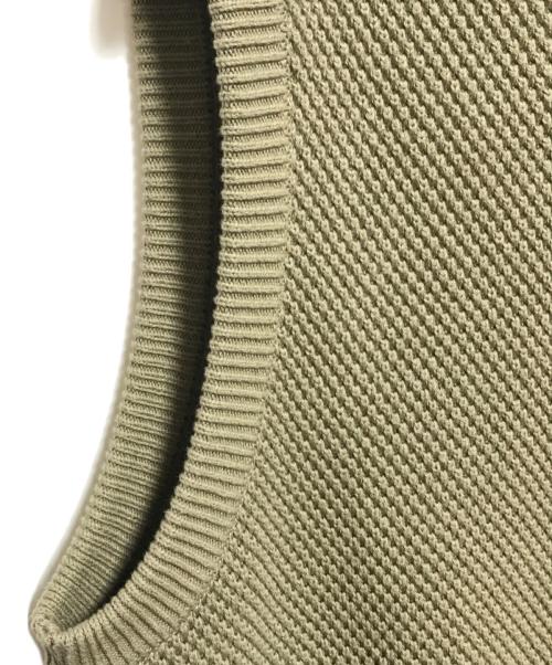 crepuscule（クレプスキュール）crepuscule (クレプスキュール) ニットベスト ベージュ サイズ:1の古着・服飾アイテム