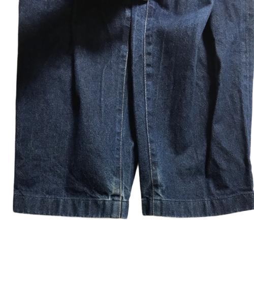 NEON SIGN（ネオンサイン）NEON SIGN (ネオンサイン) Wide denim slacks Rigid インディゴ サイズ:42の古着・服飾アイテム