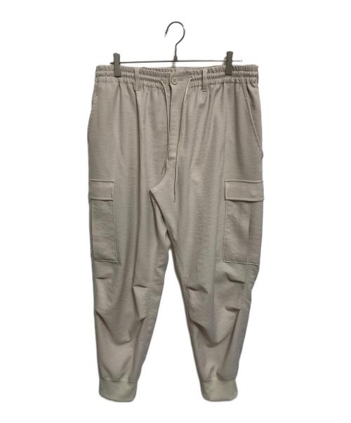 Y-3（ワイスリー）Y-3 (ワイスリー) Classic Sport Uniform Cuffed Cargo Pants ベージュ サイズ:Lの古着・服飾アイテム