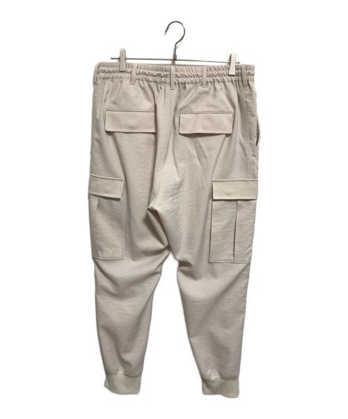 Y-3（ワイスリー）Y-3 (ワイスリー) Classic Sport Uniform Cuffed Cargo Pants ベージュ サイズ:Lの古着・服飾アイテム
