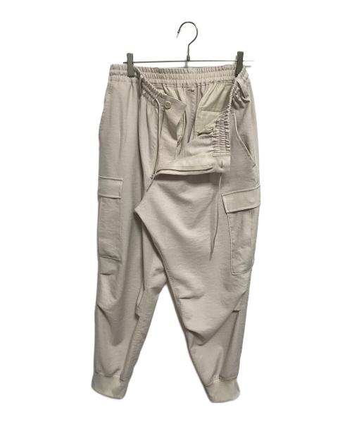 Y-3（ワイスリー）Y-3 (ワイスリー) Classic Sport Uniform Cuffed Cargo Pants ベージュ サイズ:Lの古着・服飾アイテム