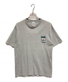 adidas（アディダス）の古着「プリントTシャツ」｜グレー