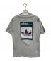 adidas (アディダス) プリントTシャツ グレー サイズ:M：3500円