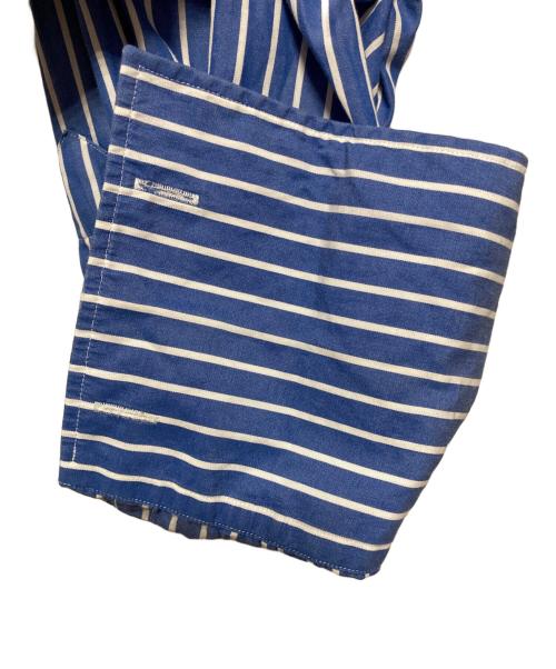 POLO RALPH LAUREN（ポロ・ラルフローレン）POLO RALPH LAUREN (ポロ・ラルフローレン) ストライプシャツ ブルー サイズ:16 1/2-34の古着・服飾アイテム