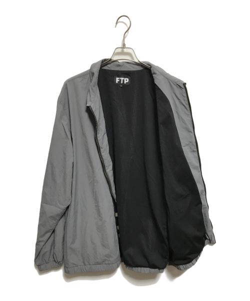 FTP（ファックザポピュレーション）FTP (ファックザポピュレーション) ジップジャケット グレー サイズ:XLの古着・服飾アイテム