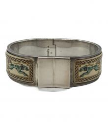 HERMES（エルメス）の古着「エマイユGM」｜シルバー×ベージュ