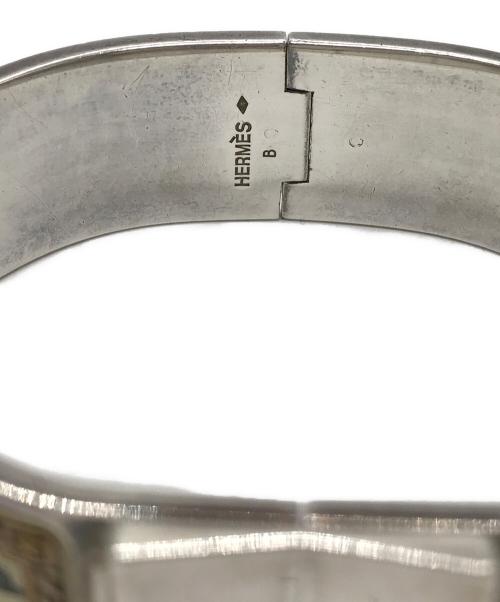 HERMES（エルメス）HERMES (エルメス) エマイユGM シルバー×ベージュの古着・服飾アイテム
