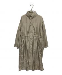 bractment（ブラクトメント）の古着「ナイロンタフタフーデッドコート」｜ベージュ