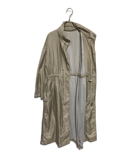 bractment（ブラクトメント）BRACTMENT (ブラクトメント) ナイロンタフタフーデッドコート ベージュ サイズ:不明の古着・服飾アイテム