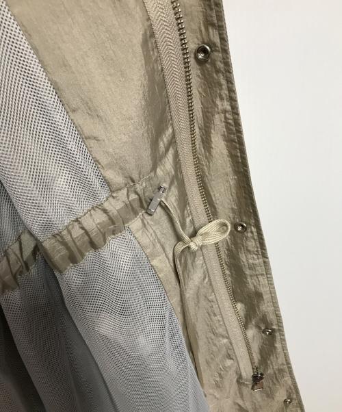 bractment（ブラクトメント）BRACTMENT (ブラクトメント) ナイロンタフタフーデッドコート ベージュ サイズ:不明の古着・服飾アイテム