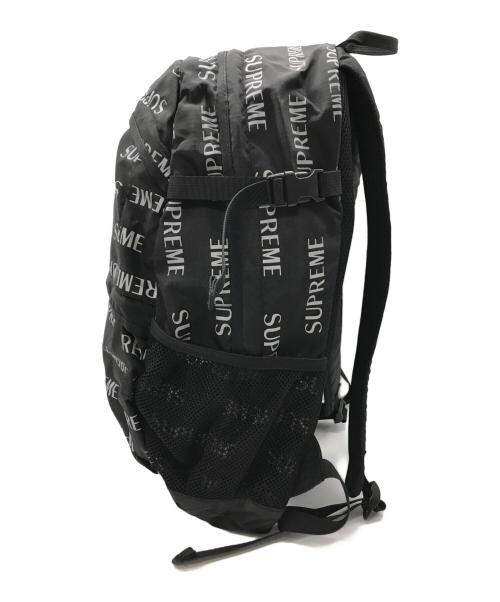 SUPREME（シュプリーム）Supreme (シュプリーム) バックパック ブラックの古着・服飾アイテム