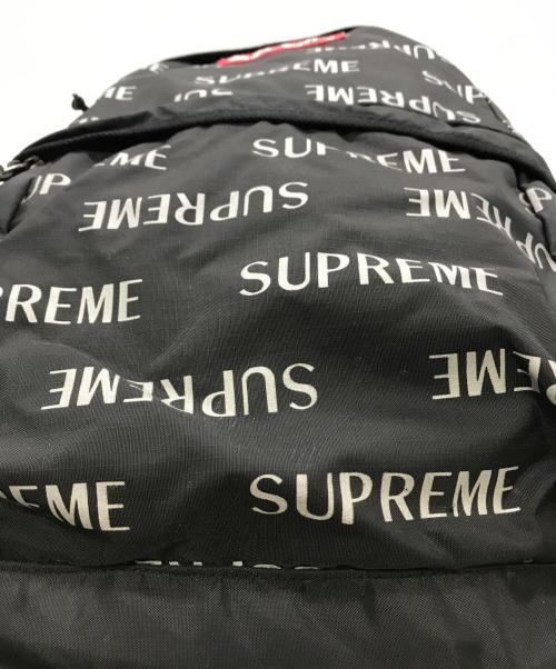 SUPREME（シュプリーム）Supreme (シュプリーム) バックパック ブラックの古着・服飾アイテム