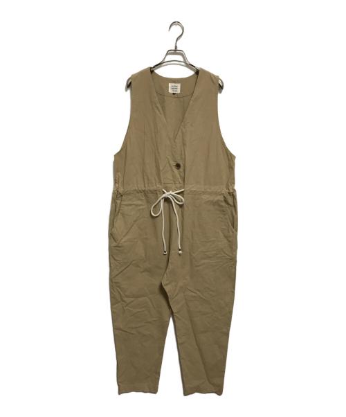 atelier naruse（アトリエナルセ）atelier naruse (アトリエナルセ) オールインワン ベージュ サイズ:38の古着・服飾アイテム
