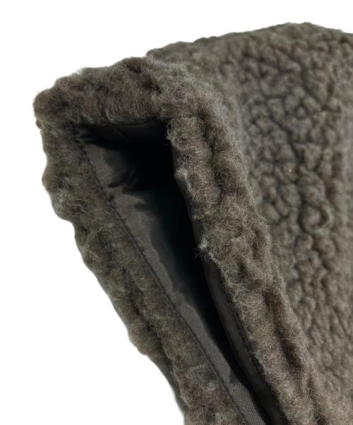 Honnete（オネット）Honnete (オネット) クロップドボアベスト ブラウン サイズ:表記無しの古着・服飾アイテム