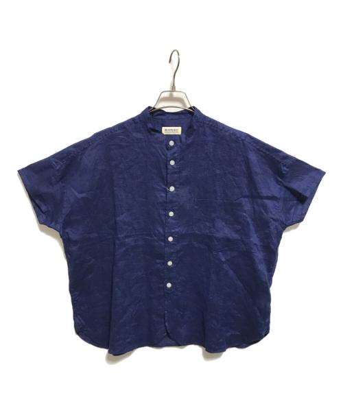 BEAMS BOY（ビームスボーイ）BEAMS BOY (ビームスボーイ) リネンシャツ ブルー サイズ:下記参照 未使用品の古着・服飾アイテム