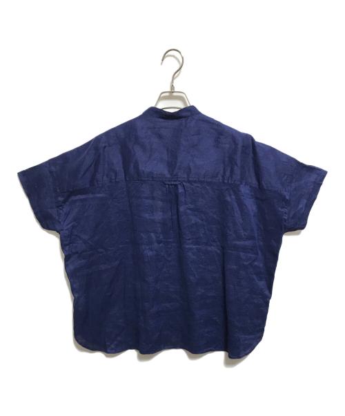 BEAMS BOY（ビームスボーイ）BEAMS BOY (ビームスボーイ) リネンシャツ ブルー サイズ:下記参照 未使用品の古着・服飾アイテム