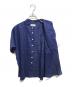 中古・古着 BEAMS BOY (ビームスボーイ) リネンシャツ ブルー サイズ:下記参照 未使用品：5000円