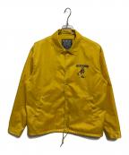 Hysteric Glamourヒステリックグラマー）の古着「HG SOUND SYSTEM コーチジャケット」｜イエロー