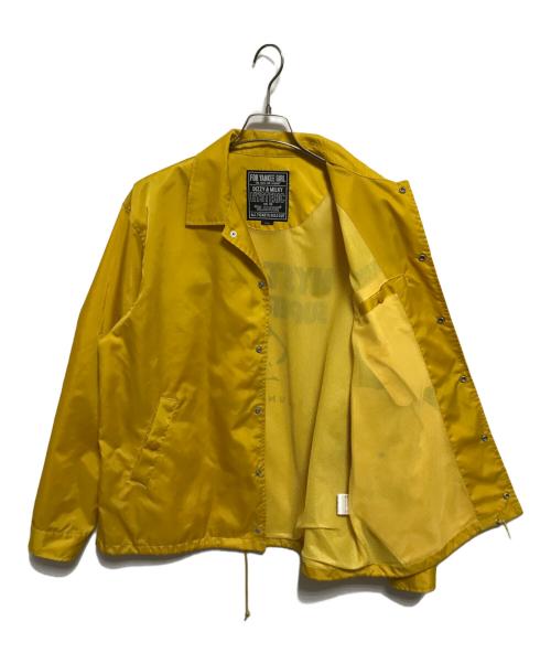 Hysteric Glamour（ヒステリックグラマー）Hysteric Glamour (ヒステリックグラマー) HG SOUND SYSTEM コーチジャケット イエロー サイズ:Lの古着・服飾アイテム