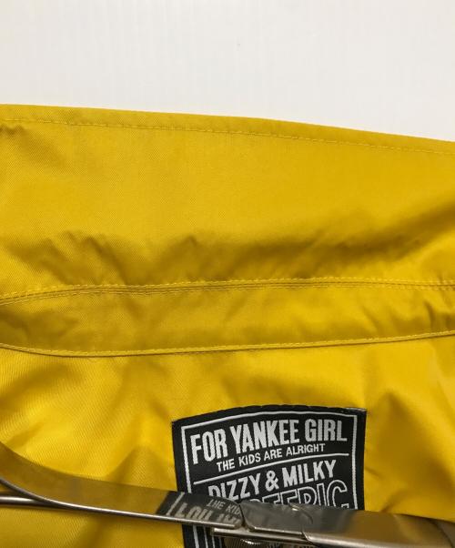 Hysteric Glamour（ヒステリックグラマー）Hysteric Glamour (ヒステリックグラマー) HG SOUND SYSTEM コーチジャケット イエロー サイズ:Lの古着・服飾アイテム