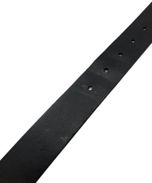DIESEL（ディーゼル）DIESEL (ディーゼル) レザーベルト ブラック サイズ:SIZE 80/32の古着・服飾アイテム