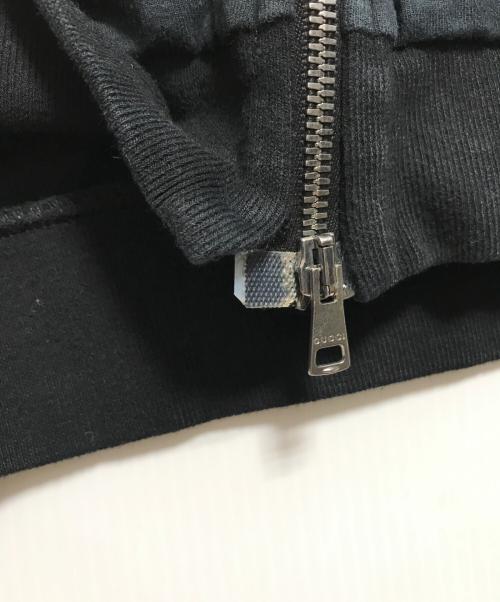 GUCCI（グッチ）GUCCI (グッチ) バックロゴスウェットトラックジャケット ブラック サイズ:Sの古着・服飾アイテム