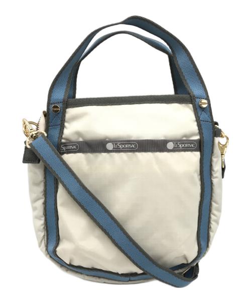 LeSportsac（レスポートサック）LeSportsac (レスポートサック) KEITA MARUYAMA (ケイタマルヤマ) ショルダーバッグ アイボリーの古着・服飾アイテム