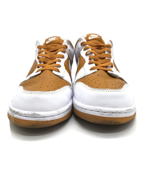 NIKE（ナイキ）NIKE (ナイキ) DUNK LOW QS ホワイト×ブラウン サイズ:28.5㎝の古着・服飾アイテム
