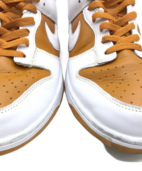 NIKE（ナイキ）NIKE (ナイキ) DUNK LOW QS ホワイト×ブラウン サイズ:28.5㎝の古着・服飾アイテム