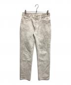 Maison Margiela14メゾンマルジェラ14）の古着「デニムパンツ」｜ホワイト×ベージュ