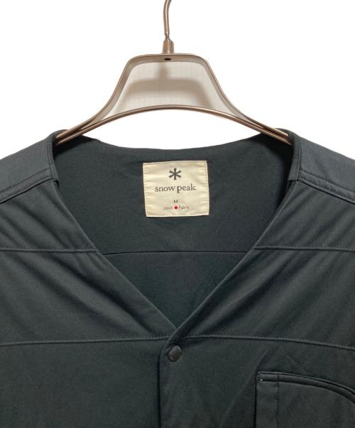 Snow peak（スノーピーク）snow peak (スノーピーク) Flexible Insulated Cardigan ブラック サイズ:Mの古着・服飾アイテム
