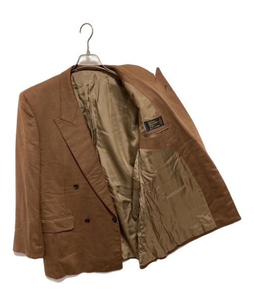 Cantarelli（カンタレリ）Cantarelli (カンタレリ) カシミヤダブルジャケット ブラウン サイズ:SIZE AB5の古着・服飾アイテム