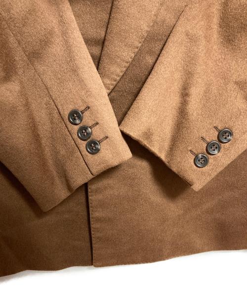Cantarelli（カンタレリ）Cantarelli (カンタレリ) カシミヤダブルジャケット ブラウン サイズ:SIZE AB5の古着・服飾アイテム