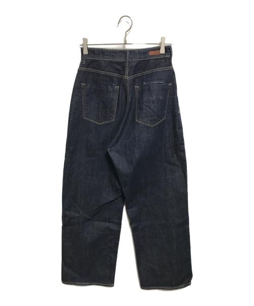 YANUK（ヤヌーク）YANUK (ヤヌーク) ルーズストレート JOAN デニムパンツ インディゴ サイズ:W26の古着・服飾アイテム