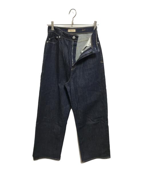 YANUK（ヤヌーク）YANUK (ヤヌーク) ルーズストレート JOAN デニムパンツ インディゴ サイズ:W26の古着・服飾アイテム