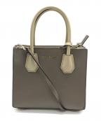 MICHAEL KORSマイケル・コース）の古着「マーサー2WAYハンドバッグ」｜ブラウン×ベージュ