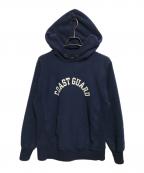 BUZZ RICKSON'Sバズリクソンズ）の古着「プリントパーカー」｜ネイビー