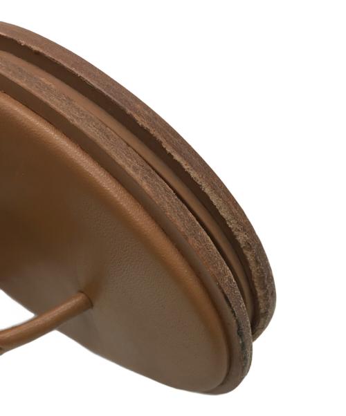 TORY BURCH（トリーバーチ）TORY BURCH (トリーバーチ) サンダル ブラウン サイズ:7の古着・服飾アイテム