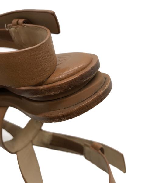 TORY BURCH（トリーバーチ）TORY BURCH (トリーバーチ) サンダル ブラウン サイズ:7の古着・服飾アイテム