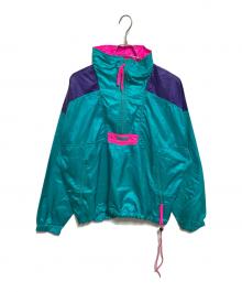 Columbia（コロンビア）の古着「RadialSleeveハーフジップジャケット」｜グリーン