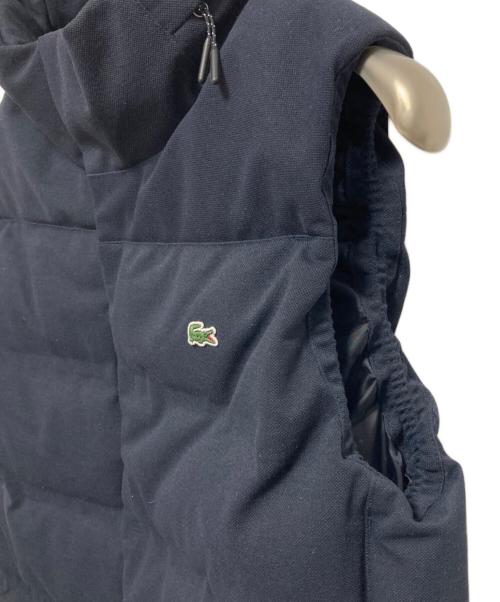 LACOSTE（ラコステ）LACOSTE (ラコステ) ピケダウンベスト ネイビー サイズ:Sの古着・服飾アイテム